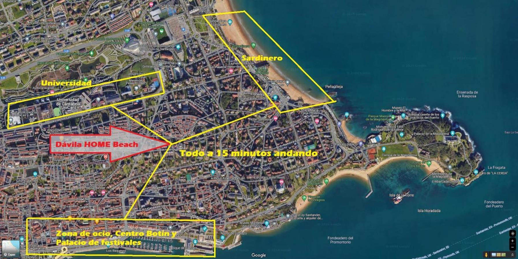 Davila Home Beach Сантандер Екстериор снимка